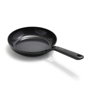 greenpan smartshape healthy ceramic nonstick, 9.5" frying pan skillet, pfas-free, dishwasher safe, black