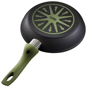 Bialetti Italian, 8", Non-Stick Saute Pan, 8 inch, Simply Green