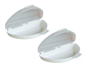 good living microwave omelet maker, quick and easy omelets, no oil or butter needed, dishwasher safe #16835, 2-pack