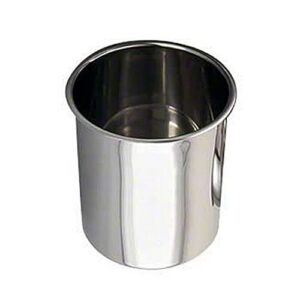browne foodservice 1-1/4 qt stainless steel bain marie pot