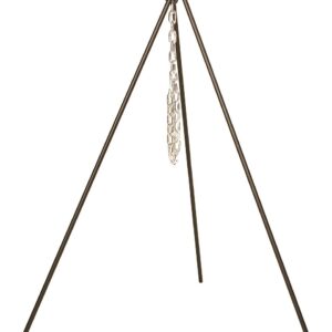 Lodge 3TP2 Camp Dutch Oven Tripod, 43.5-Inch,Black