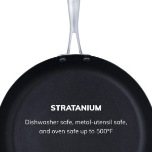 Scanpan Pro IQ 12.5” Fry Pan - Easy-to-Use Nonstick Cookware - Dishwasher, Metal Utensil & Oven Safe - Made by Hand in Denmark