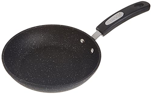 THE ROCK by Starfrit 8" Fry Pan with Bakelite Handle, Black