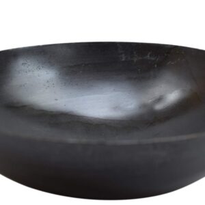 Marshal 11 INCH INDIAN PURE IRON LOHA KADHAI DEEP FRYING PAN KADHAI FOR FRYING, COOKING