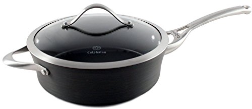 Calphalon Contemporary Nonstick 3-Quart Saute with Glass Lid