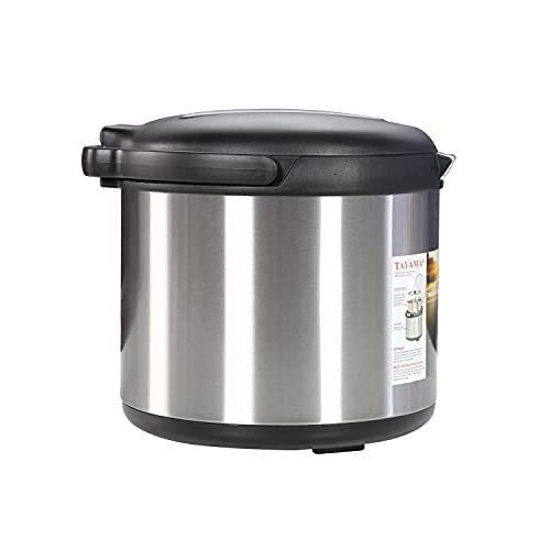 Tayama Stainless Steel Thermal Cooker,Black,7 Qt.,TXM-70CFZR