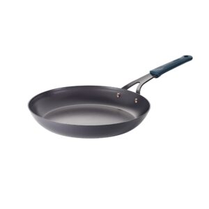 tramontina 12 in carbon steel fry pan – with silicone grip, 80111/002ds