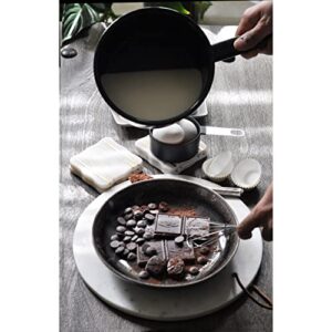 Mirro Enamel Sauce Pan, 2 Quart, Black
