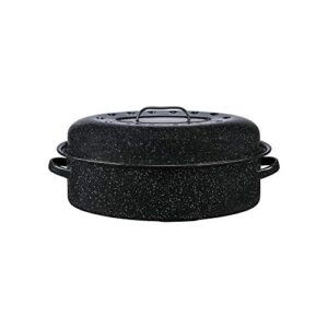 granite ware 18-inch covered oval roaster