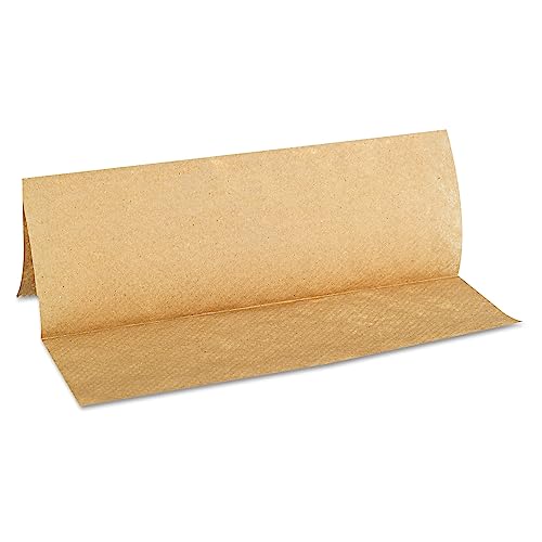 GEN 1508 Folded Paper Towels, Multifold, 9 x 9 9/20, Natural, 250 Towels/PK, 16 Packs/CT