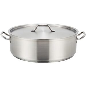 winware stainless steel winco sslb-20 20 qt braising pot