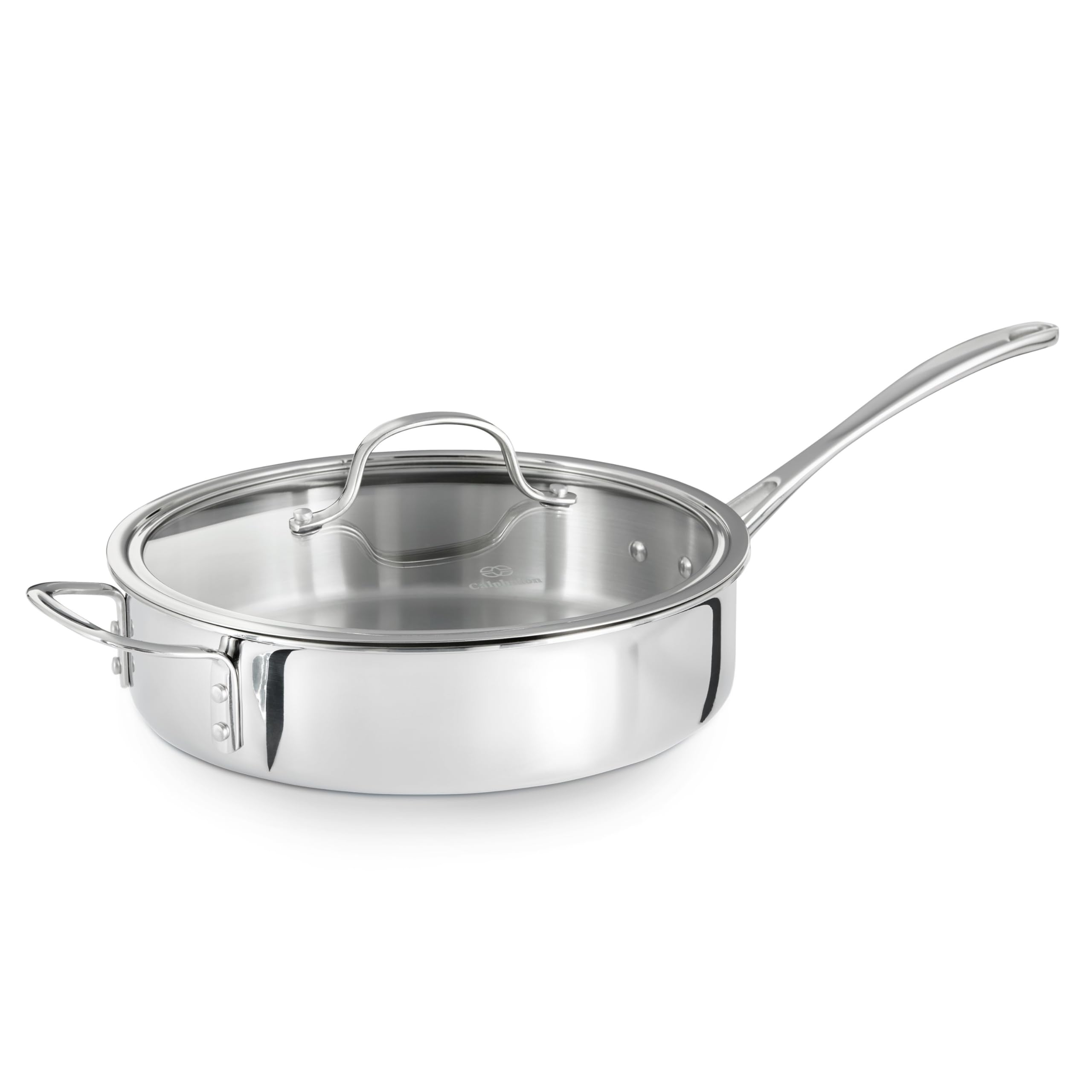 Calphalon Tri-Ply Stainless Steel 3 qt. Sauté Pan & Cover