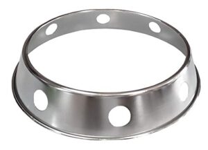 sunrise kitchen supply plated reversible steel wok ring (7.5"/10")