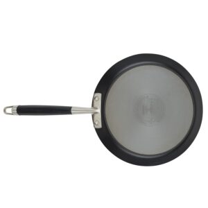 Anolon Advanced Home Hard Anodized Nonstick Crepe Pan, 9.5 Inch, Onyx