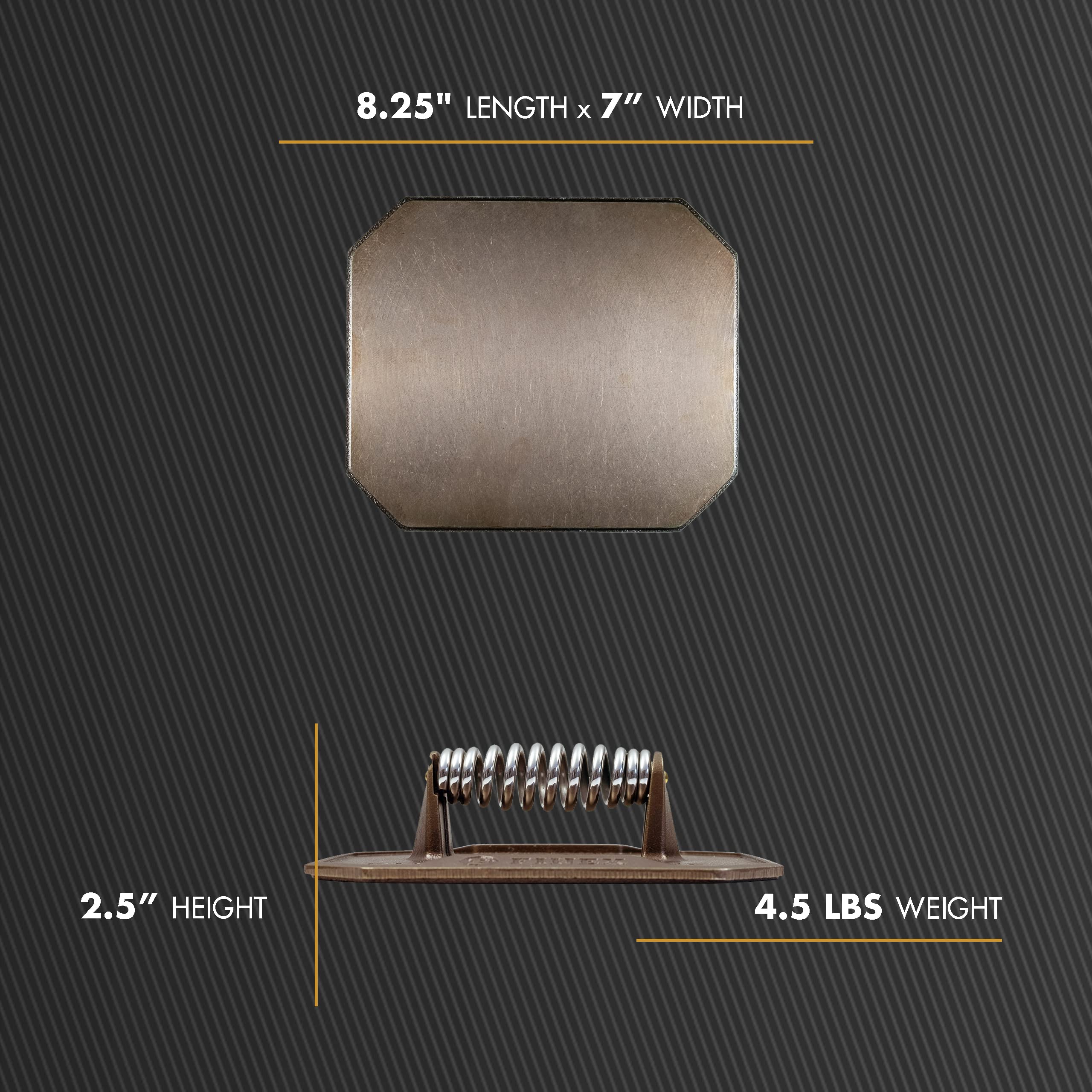 FINEX 8" Flat Press