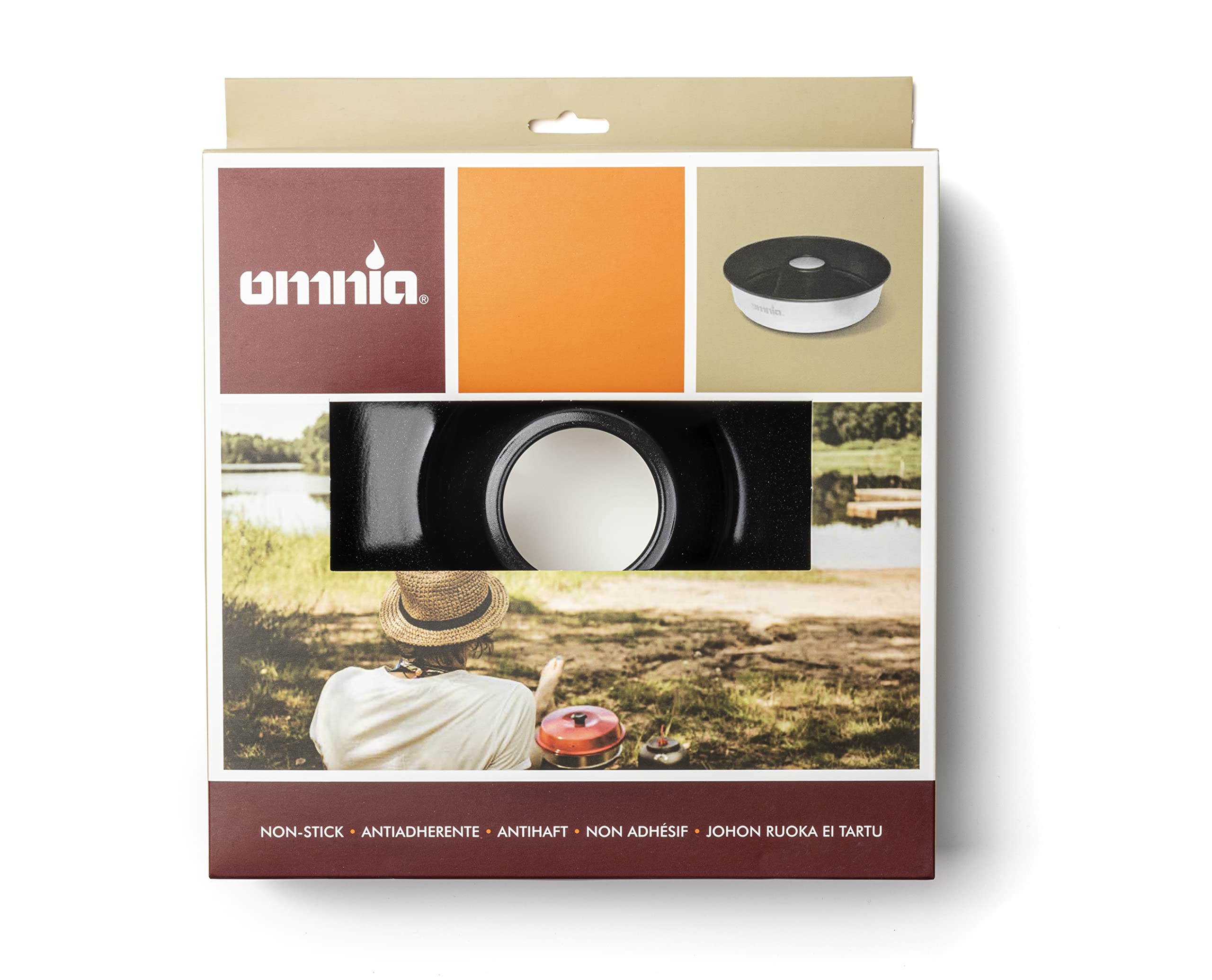 OMNIA Non-Stick Pan - Ceramic Coated Pan for the Omnia Stovetop Oven