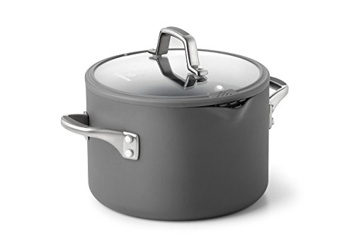 Calphalon Simply Easy System Nonstick Stock Pot and Cover, 6-Quart