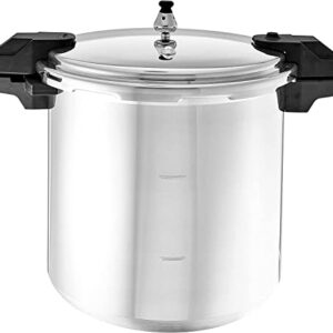 Mirro Pressure Cooker, 22 Quart, Silver