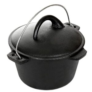 cajun cookware dutch ovens 1 quart cast iron dutch oven