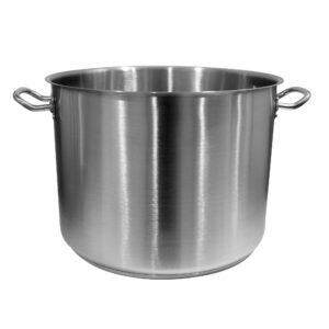 Update International 16 Qt Stainless Steel Stock Pot w/Cover, silver, SPS-16