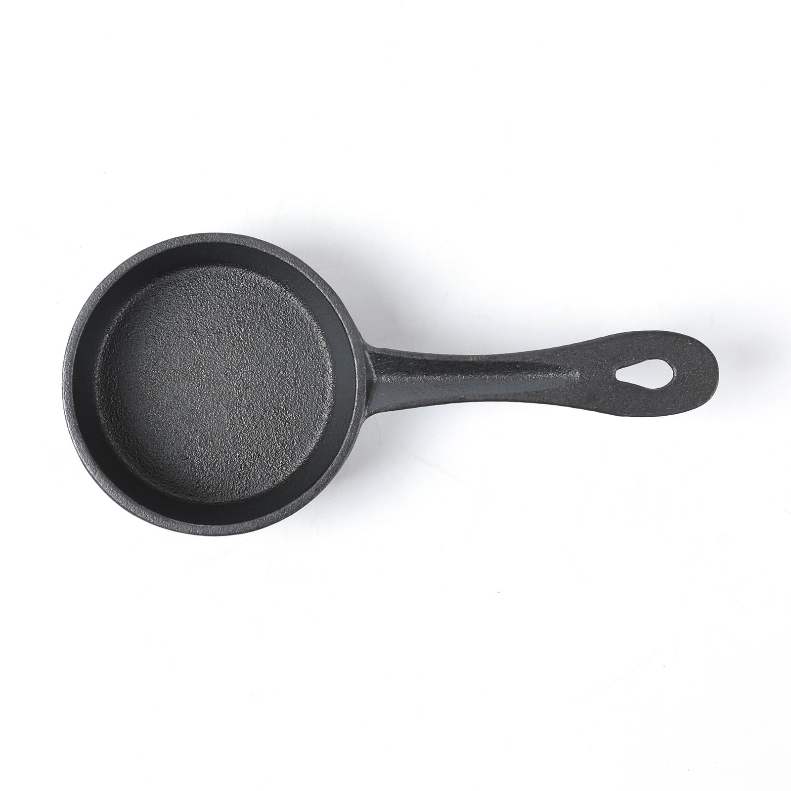 HAWOK DIA.3.8inch Cast Iron Melting Pot Pre-Seasoned Sauce Pan…