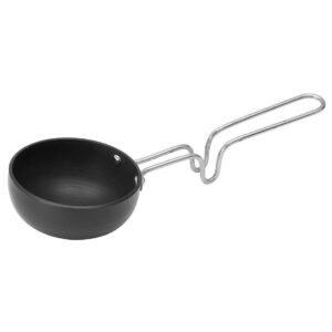 Aluminium Tadka Pan Mini Fry Pan Tadka Pan Dal Tadka Pan Chicken French Fries Spice heating Pan Chowka Pan Kadai Vagariya for Cooking Purpose Hotel Home Restaurant