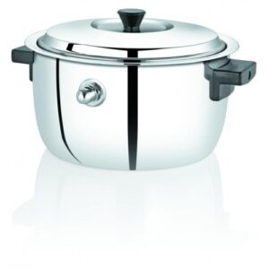 premier stainless steel cookware - milk double boiler (1.5 litre)