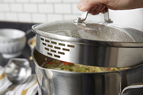 Calphalon Classic Stainless Steel Cookware, Stock Pot, 6-quart