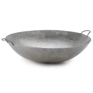 town food service 28 inch steel cantonese style wok