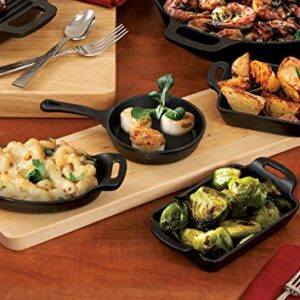 WINCO Cast Iron Server, 6-3/8″, Black