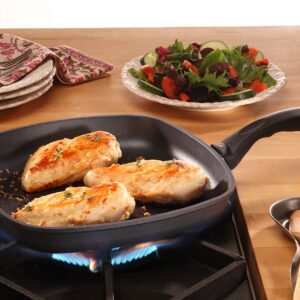 Swiss Diamond HD Classic Nonstick Square Fry Pan - 11"" x 11"" (2.5 QT)