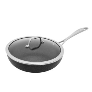 Henckels Capri Notte 11-inch Aluminum Nonstick Perfect Pan with Lid