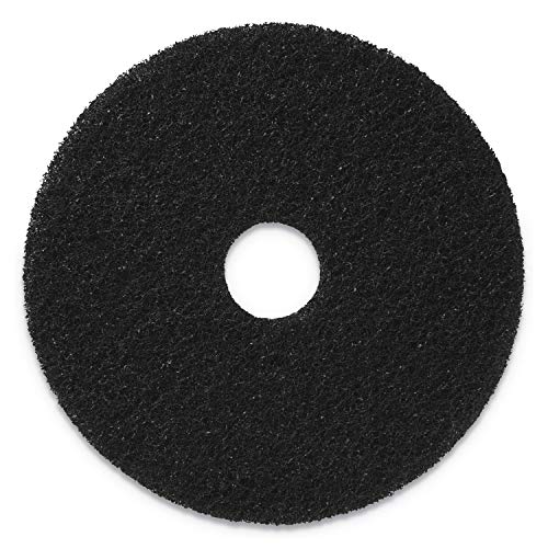 Americo Stripping Pads, 20" Diameter, Black, 5/Carton