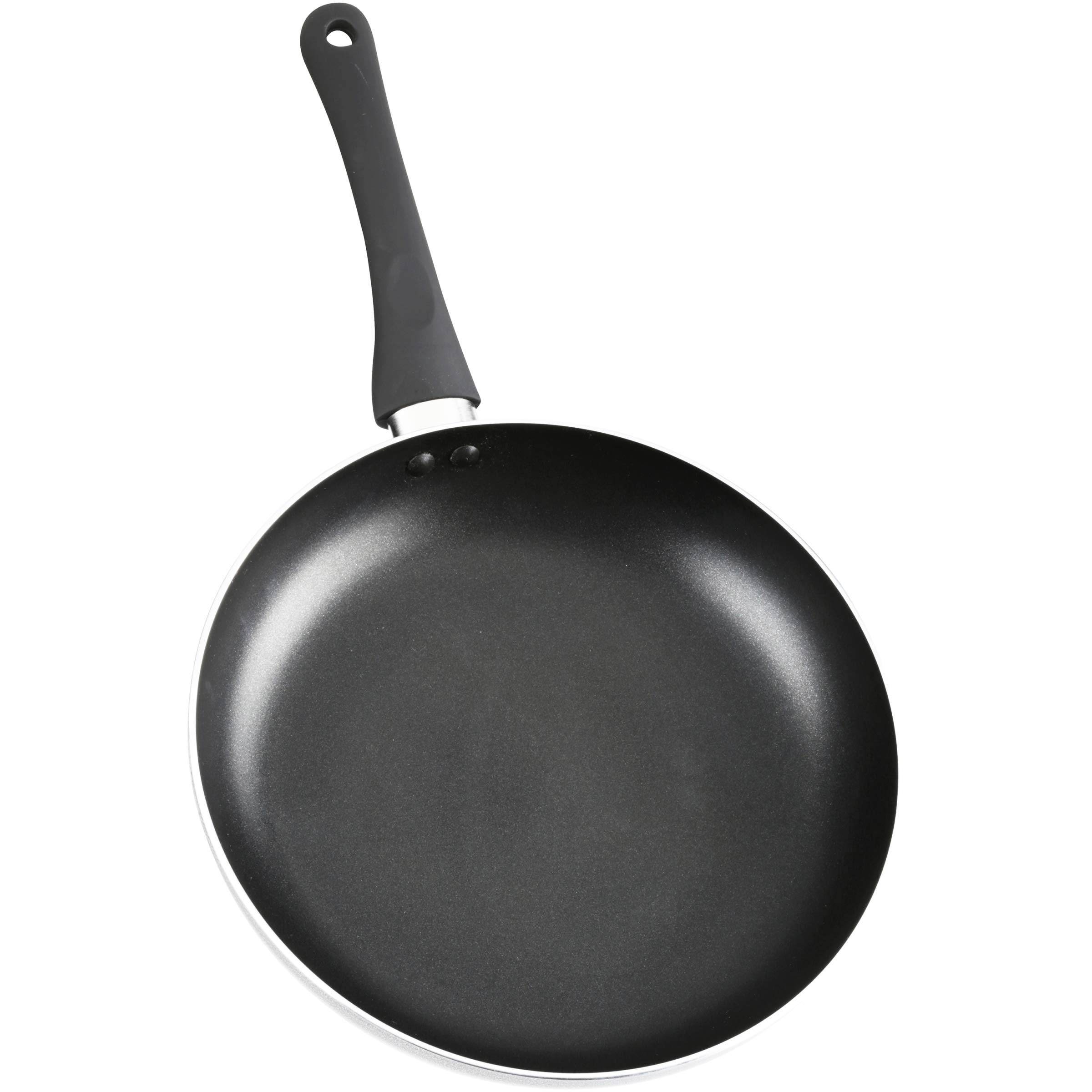 IMUSA USA Nonstick Soft Touch Handle 10" Charcoal Saute Pan w/Black