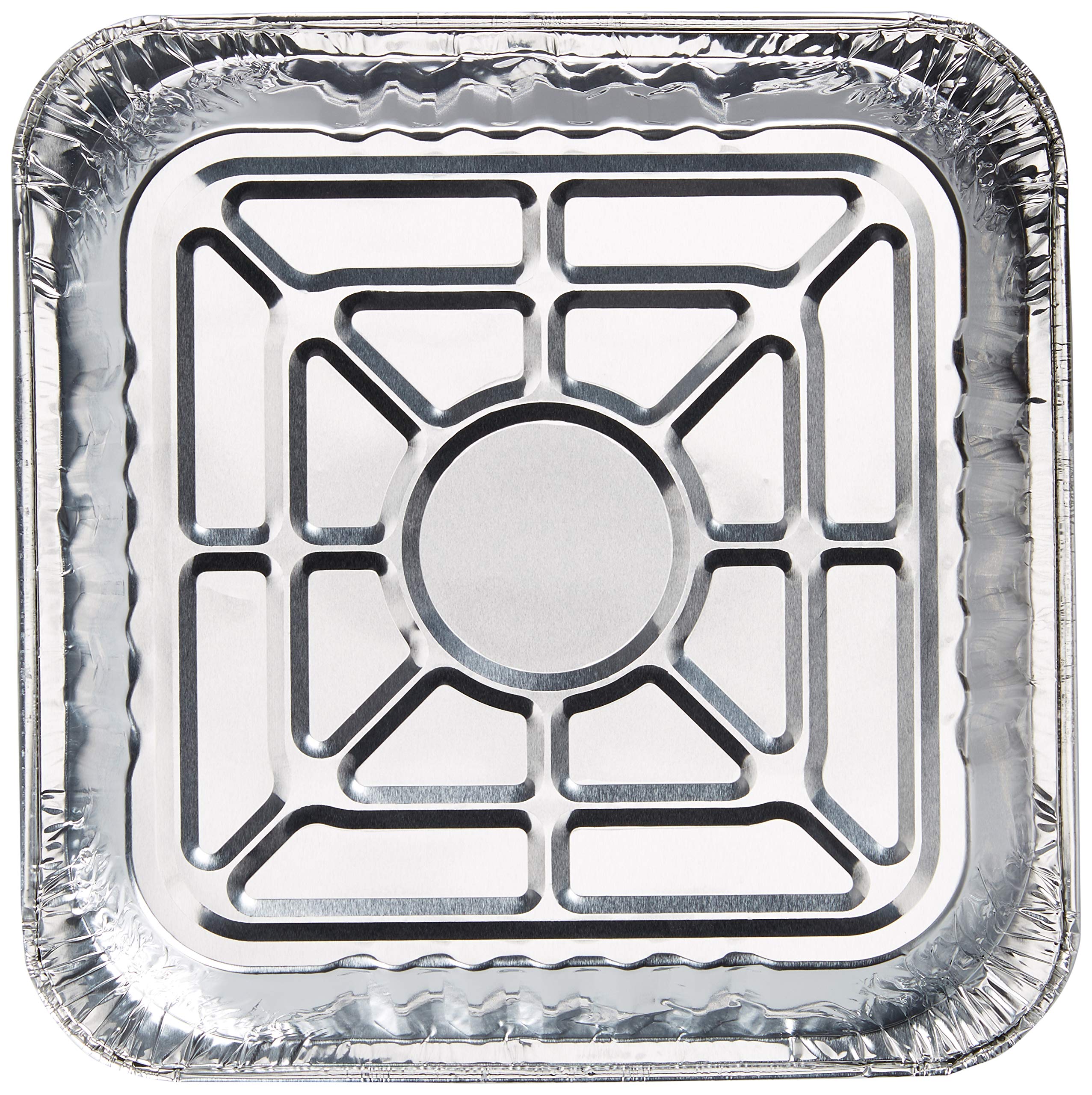 10" x 10" Strong Aluminum Square -Poultry- Baking Pans (Pack of 20) – Great For Transporting - Disposable Silver Foil Cooking Tins - Ideal for Poultry, Coffee Cakes,