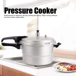 4L/5L Pressure Cooker Stainless Steel Cooking-Pot Gas Steamer Electric Ceramic Stove Safety Pressure Cooker for Household Restaurant(20cm)