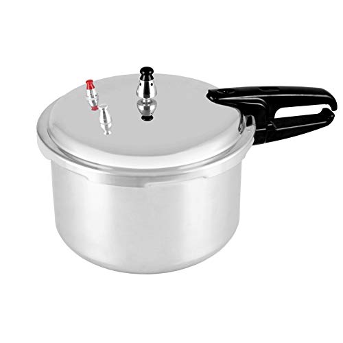 J&V TEXTILES Aluminum Pressure Cookers (4, 5, 7, 9, or 11 Liter) (9 Liter)*