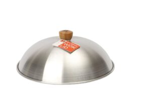school of wok 12" wok lid, aluminium, 30x30x9 cm