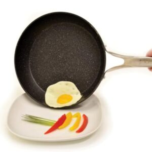 THE ROCK by Starfrit 12" Fry Pan, Black
