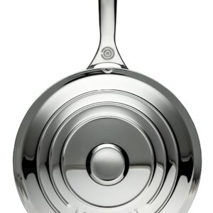 Le Creuset Tri-Ply Stainless Steel 3.5 Quart Saucier Pan