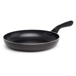 ecolution easy to clean, comfortable handle, even heating, dishwasher safe pots, 11" fry pan, black