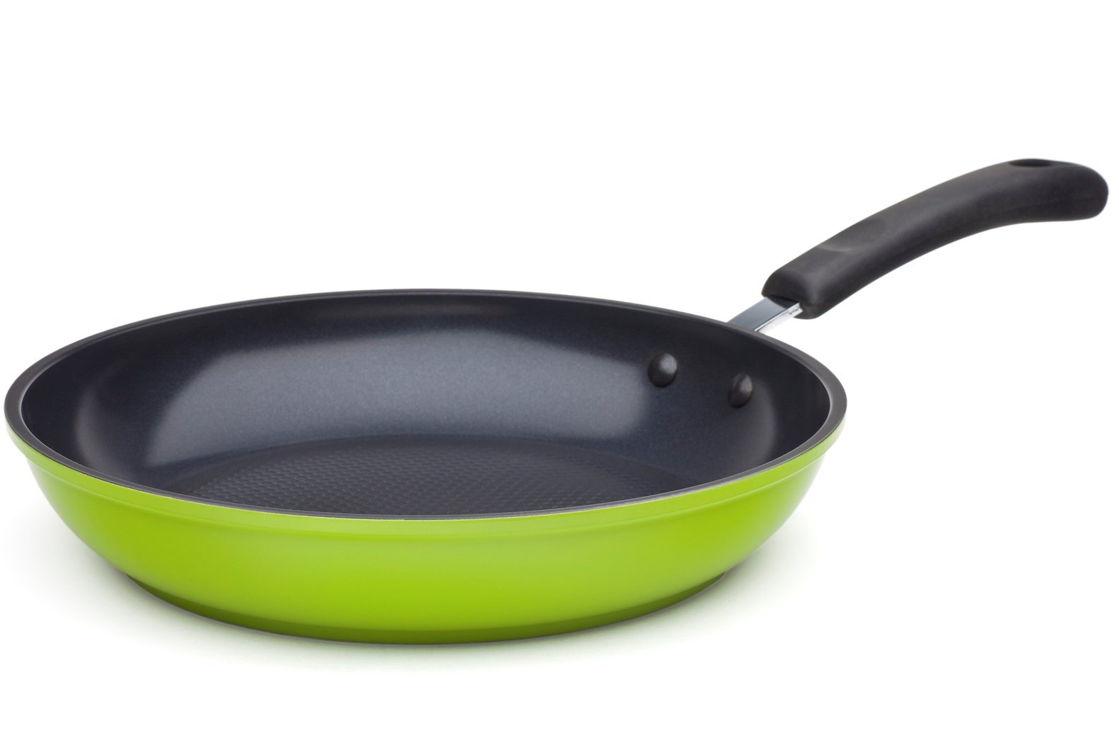 Ozeri Green Ceramic Frying Pan 100% PTFE, PFC, APEO, GenX, NMP and NEP-Free German-Made Coating, 12-Inch