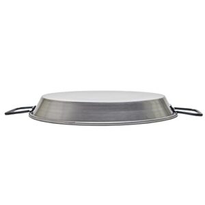 Garcima 13 1/2-inch Pata Negra Restaurant Grade Paella Pan, 34cm