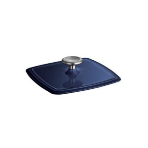 Tramontina Grill Pan with Press Enameled Cast Iron 11-Inch, Gradated Cobalt, 80131/064DS