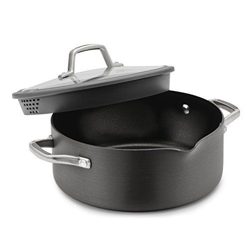 Calphalon Simply Easy System Nonstick Dutch Oven, 5-Quart, Gray