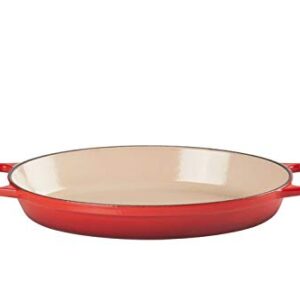 Le Creuset Enameled Cast Iron Signature Oval Baker, 1 qt. (9.5"), Cerise (Cherry