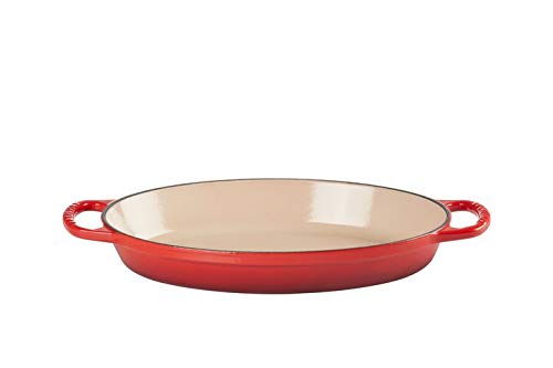 Le Creuset Enameled Cast Iron Signature Oval Baker, 1 qt. (9.5"), Cerise (Cherry