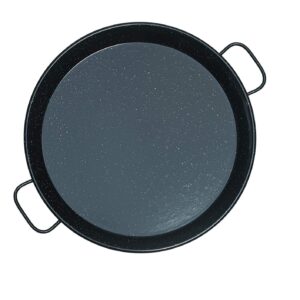 Mabel Home 23.5 inch / 60cm Enamaled Steel Paella Pan, 23.5" (60cm)