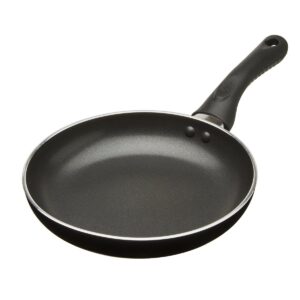 ecolution non-stick fry pan with handle, aluminum, 8", black