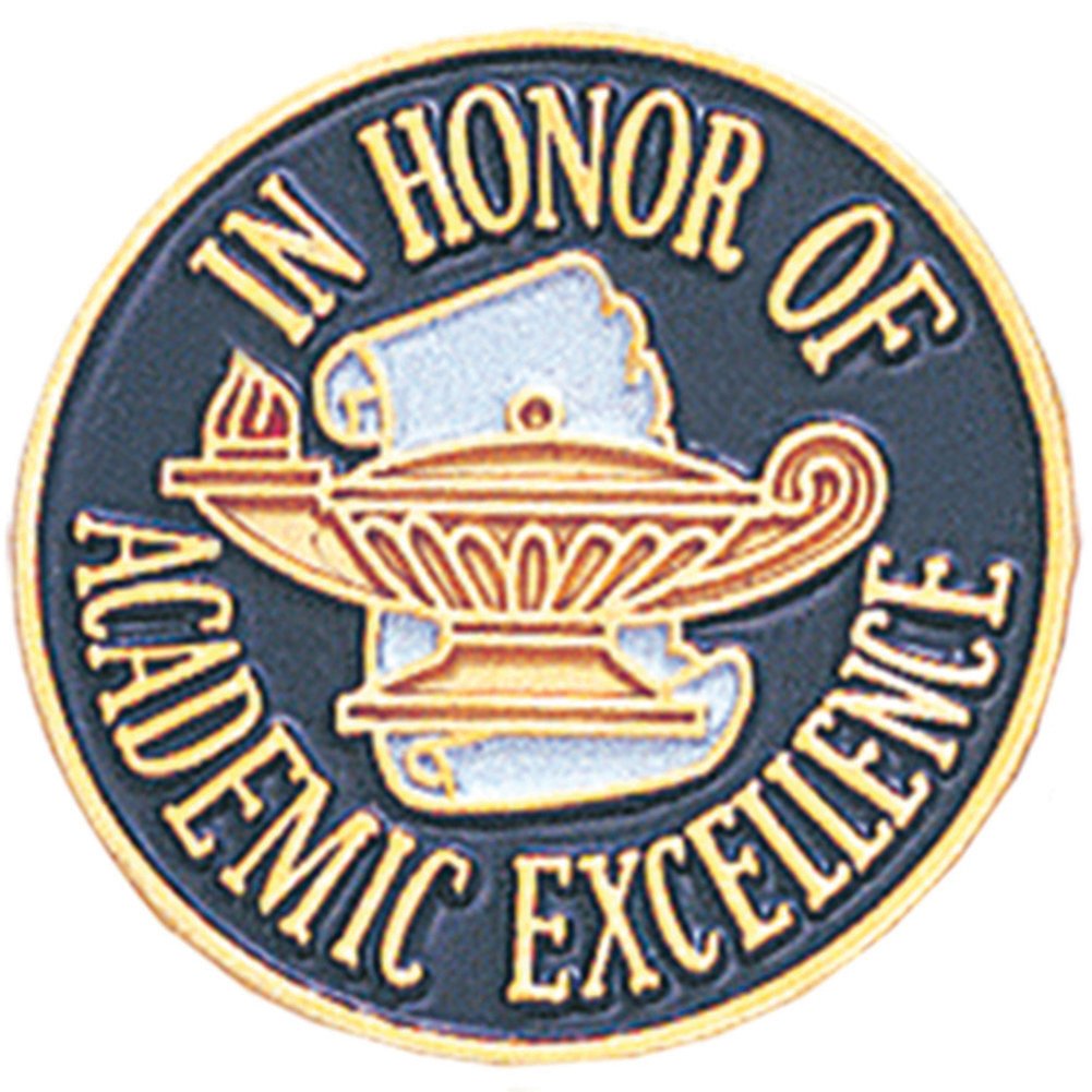 Academic Excellence Lapel Pin